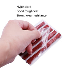 Load image into Gallery viewer, 5pcs /Pack Long Car Fast Tire Patch Adhesive Strips Motorcycle Bike Adhesive Strip Tire Repair Tools, 10sets Long