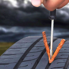 Load image into Gallery viewer, 5pcs /Pack Long Car Fast Tire Patch Adhesive Strips Motorcycle Bike Adhesive Strip Tire Repair Tools, 10sets Long