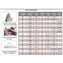 Load image into Gallery viewer, Geometric Square Rings for Women Wedding Rhinestone Finger Rings Charm Jewelry, 10, 6, 7, 8, 9