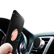 Load image into Gallery viewer, Full Metal Bracket 360 Degree Rotating Magnetic Phone Ring Buckle, 1pcs