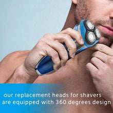 Load image into Gallery viewer, For Philips AT/PT Series Razor Integral Head with HQ8 Double-layer Blades, Gold, Black, Red, Dark Grey, Navy Blue, Blue