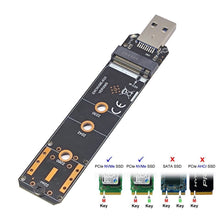 Load image into Gallery viewer, ENCNVME-R33  USB 3.2 Gen 2 10Gbps To NVMe M.2 SSD Adapter RTL9210 Chips For M Key M2 NVMe, ENCNVME-R33