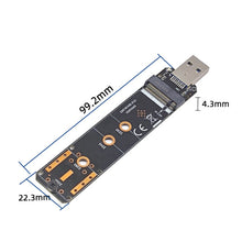 Load image into Gallery viewer, ENCNVME-R33  USB 3.2 Gen 2 10Gbps To NVMe M.2 SSD Adapter RTL9210 Chips For M Key M2 NVMe, ENCNVME-R33