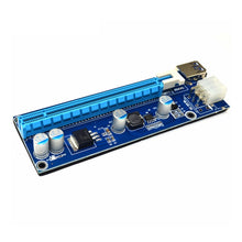 Load image into Gallery viewer, PCE164P-N03 VER006C Mini PCI-E 1X To 16X Riser For Laptop External Image Card, Blue Board 6pin, Blackboard 6pin, Blackboard 4pin, M2 To 6pin