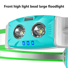 Load image into Gallery viewer, USB Rechargeable Running Light Strap Chest Light