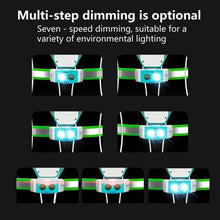 Load image into Gallery viewer, USB Rechargeable Running Light Strap Chest Light