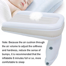 Load image into Gallery viewer, Outdoor Travel Baby Inflatable Bed Children Car Rear Folding Bed Aircraft Inflatable Mattress, Gray, Gray+Seat Belt, Gray+Inflator, Gray+Storage Bag, Gray+Inflator+Storage Bag+Seat Belt, Gray+CN Plug Inflatable Pump+Storage Bag+Seat Belt