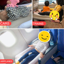 Load image into Gallery viewer, Outdoor Travel Baby Inflatable Bed Children Car Rear Folding Bed Aircraft Inflatable Mattress, Gray, Gray+Seat Belt, Gray+Inflator, Gray+Storage Bag, Gray+Inflator+Storage Bag+Seat Belt, Gray+CN Plug Inflatable Pump+Storage Bag+Seat Belt