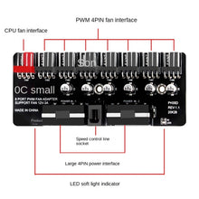 Load image into Gallery viewer, PWM Fan Hub Computer CPU Fan Extender, PH35D