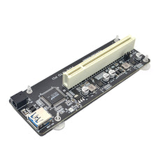 Load image into Gallery viewer, Riser Card Extend Adapter Add Expansion Card For PC Computer, PCI-E 1X To Single PCI, PCI-E 1X To Dual PCI, PCI-E 1X To Single PCI With baffle