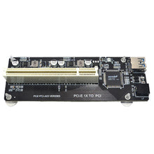 Load image into Gallery viewer, Riser Card Extend Adapter Add Expansion Card For PC Computer, PCI-E 1X To Single PCI, PCI-E 1X To Dual PCI, PCI-E 1X To Single PCI With baffle