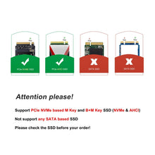 Load image into Gallery viewer, M.2 PCIE NVME SSD Adapter For MacBook Air Pro Retina Mid 2013-2017