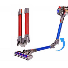 Load image into Gallery viewer, For Dyson V7 V8 V10 V11 Vacuum Cleaner Foldable Extension Rod Accessories, Foldable Pipe (Red)