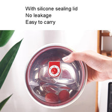 Load image into Gallery viewer, Double-Layer Stainless Steel Bowl With Lid Children Dinner Insulated Rice Bowl, 6pcs /Set 13cm, 6pcs /Set 15cm, 6pcs /Set 17cm