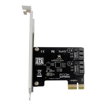 Load image into Gallery viewer, PCIE 2 Port SATA 3.0 Expansion Card 6Gbps Computer Desktop Chassis Conversion Card