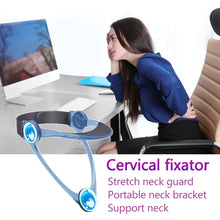 Load image into Gallery viewer, Adult Adjustable Neck Brace Household Cervical Spine Correction Protector