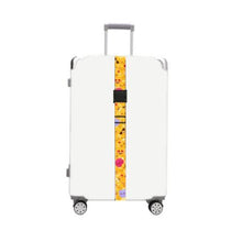 Load image into Gallery viewer, Luggage Fixed Anti-Mis-Opening Packing Strap, Honeycomb, Magic Color, Red Star, Travel Around, Smile, Rainbow, Blue Shiba Inu, Yellow Shiba Inu