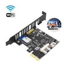 Load image into Gallery viewer, 2.4G WIFI Computer Remote Boot Card Remote Control Wireless Switch Module Work With Google Home Tmall Elf, WIFI Remote Boot Card