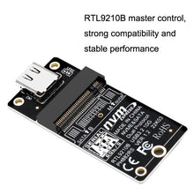 Load image into Gallery viewer, M.2 NVME Hard Disk Box Transfer Card RTL9210B Chip Type-C / USB-C USB3.1 Gen2 10Gbps