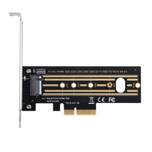 Load image into Gallery viewer, 2pcs M.2 Riser Card NVMe SSD to PCI-E X4 4.0 GEN4