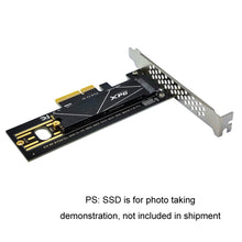 Load image into Gallery viewer, 2pcs M.2 Riser Card NVMe SSD to PCI-E X4 4.0 GEN4