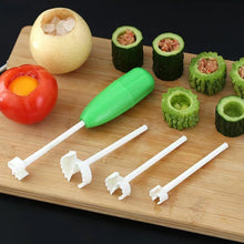 Load image into Gallery viewer, 4-In-1 Vegetable Core Digger Fruit Hollowing Out Kitchen Gadget