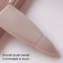 Load image into Gallery viewer, 5pcs/Set Medium Portable Makeup Brush Set With Mirror Mini Multifunctional Makeup Brush, Brown, Rose Red, Pink, Fluorescent Green