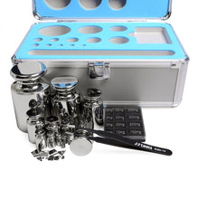 Load image into Gallery viewer, Stainless Steel Standard Weights, 25pcs/set F1 Level 1mg-1kg