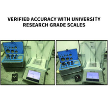 Load image into Gallery viewer, Stainless Steel Standard Weights, 25pcs/set F1 Level 1mg-1kg