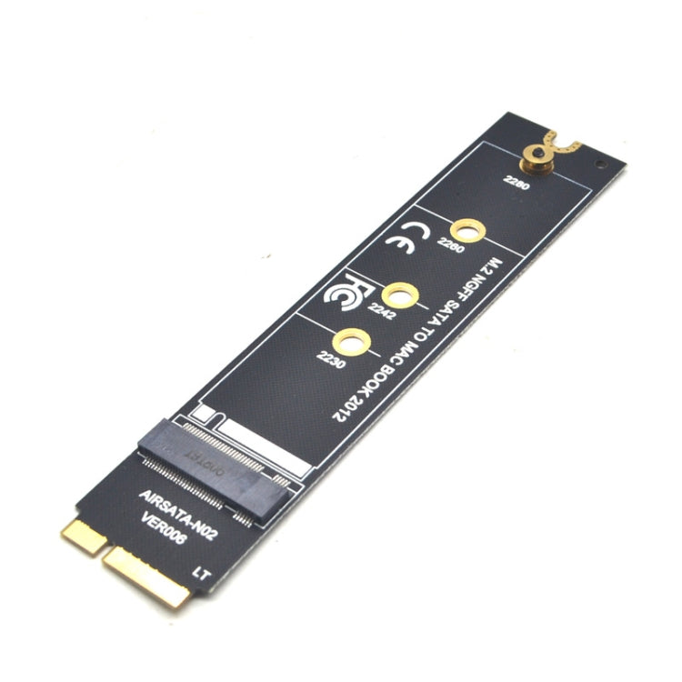 M.2 NGFF SATA To MAC SSD Adapter Riser Card For MacBook Air 2012 A1465 A1466