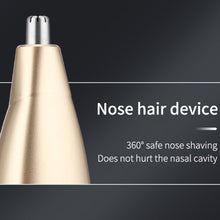Load image into Gallery viewer, 5 In 1 Haircut Digital Display Water Washing Shaver Nose Hair Electric Push Shear Set, LK-881 5 In 1 (Gold), LK-881 5 In 1 (Silver)