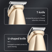 Load image into Gallery viewer, 5 In 1 Haircut Digital Display Water Washing Shaver Nose Hair Electric Push Shear Set, LK-881 5 In 1 (Gold), LK-881 5 In 1 (Silver)