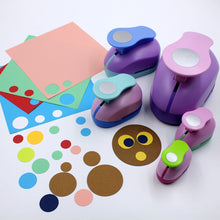 Load image into Gallery viewer, Round Embosser Kids Hand Tools, Color Random Delivery, 8803 8mm, 8805 16mm, 8810 25mm, 8815 38mm, 8820 50mm, 8830 75mm