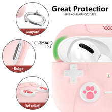 Load image into Gallery viewer, For AirPods 3 Earphone Silicone Protective Case Cat Claw Cover, For AirPods 3