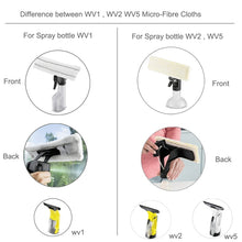 Load image into Gallery viewer, For Karcher WV1 WV2 WV5 Window Cleaner Spray Bottle Microfiber Cloth Mop, For Karcher WV1 Yellow, For Karcher WV1 Gray, For Karcher WV1 White Gray
