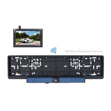 Load image into Gallery viewer, Solar Powered Rear View System Reversing Wireless Transmission Car Camera Display, RC01