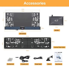Load image into Gallery viewer, Solar Powered Rear View System Reversing Wireless Transmission Car Camera Display, RC01