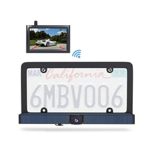Load image into Gallery viewer, Solar HD Wireless Integrated License Plate Frame Display Camera, BC01