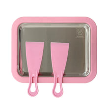 Load image into Gallery viewer, Mini Household Fried Yogurt Machine Children Homemade DIY Fried Ice Tray, Stainless Steel Green 26x21cm, Stainless Steel White 26x21cm, Stainless Steel Pink 22.5x17.5cm, Stainless Steel White 22.5x17.5cm, Aluminum Alloy White 22.5x17.5cm               ...