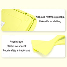 Load image into Gallery viewer, Mini Household Fried Yogurt Machine Children Homemade DIY Fried Ice Tray, Stainless Steel Green 26x21cm, Stainless Steel White 26x21cm, Stainless Steel Pink 22.5x17.5cm, Stainless Steel White 22.5x17.5cm, Aluminum Alloy White 22.5x17.5cm               ...