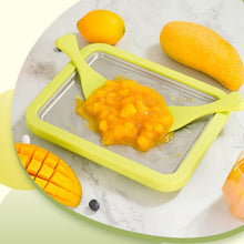 Load image into Gallery viewer, Mini Household Fried Yogurt Machine Children Homemade DIY Fried Ice Tray, Stainless Steel Green 26x21cm, Stainless Steel White 26x21cm, Stainless Steel Pink 22.5x17.5cm, Stainless Steel White 22.5x17.5cm, Aluminum Alloy White 22.5x17.5cm               ...