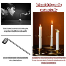 Load image into Gallery viewer, Automatic Candle Extinguisher Metal Candle Extinguishing Fire Clamp Candle Extinguisory Cover, Automatic Candle Extinguisher Gold, Automatic Candle Extinguisher Silver