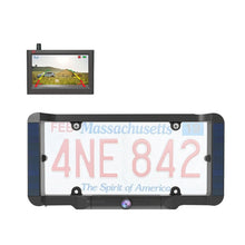 Load image into Gallery viewer, Solar Integrated License Plate Wireless Transmission Camera Reversing Display, BC03