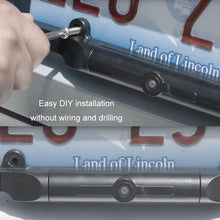 Load image into Gallery viewer, Solar Integrated License Plate Wireless Transmission Camera Reversing Display, BC03