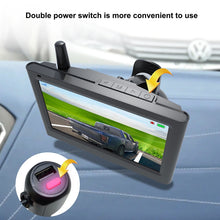 Load image into Gallery viewer, Solar Integrated License Plate Wireless Transmission Camera Reversing Display, BC03
