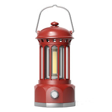 Load image into Gallery viewer, Battery Model COB Portable Outdoor Camping Lamp Atmosphere Tent Lamp Retro Lamp, Battery Small Green, Battery Small Black, Battery Small Beige, Battery Small Red, Battery Large Beige, Battery Large Black, Battery Large Green, Battery Large Red