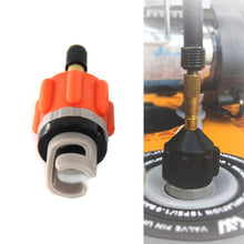 Load image into Gallery viewer, Surfing Paddle Board Adapter Inflatable Air Valve Conversion Air Nozzle, Black, Orange