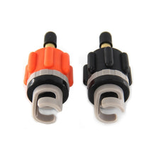 Load image into Gallery viewer, Surfing Paddle Board Adapter Inflatable Air Valve Conversion Air Nozzle, Black, Orange