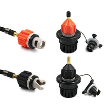 Load image into Gallery viewer, Surfing Paddle Board Adapter Inflatable Air Valve Conversion Air Nozzle, Black, Orange
