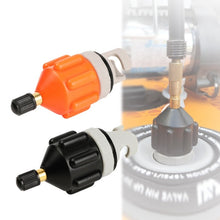 Load image into Gallery viewer, Surfing Paddle Board Adapter Inflatable Air Valve Conversion Air Nozzle, Black, Orange